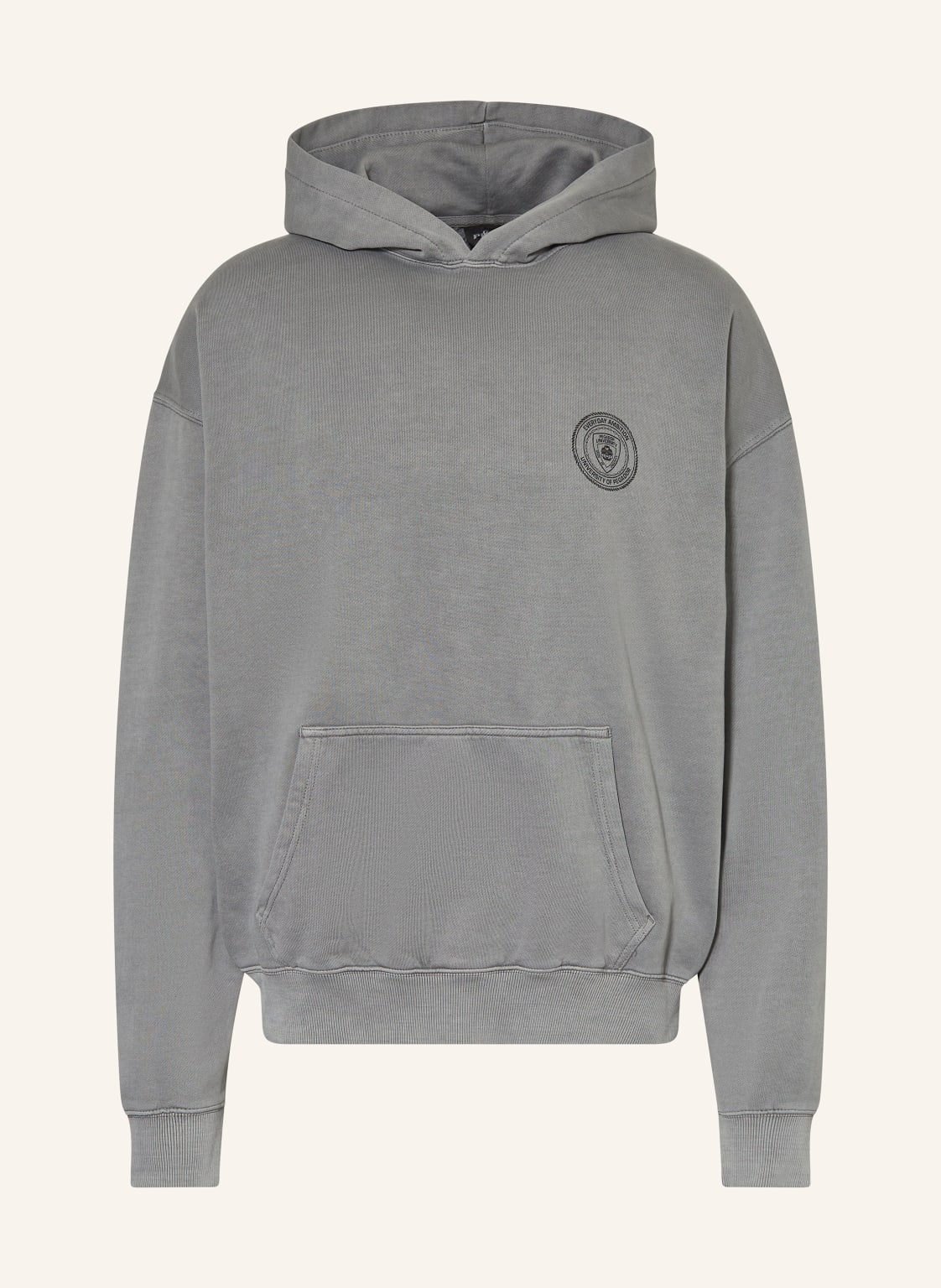 Pegador Hoodie Patron grau von PEGADOR