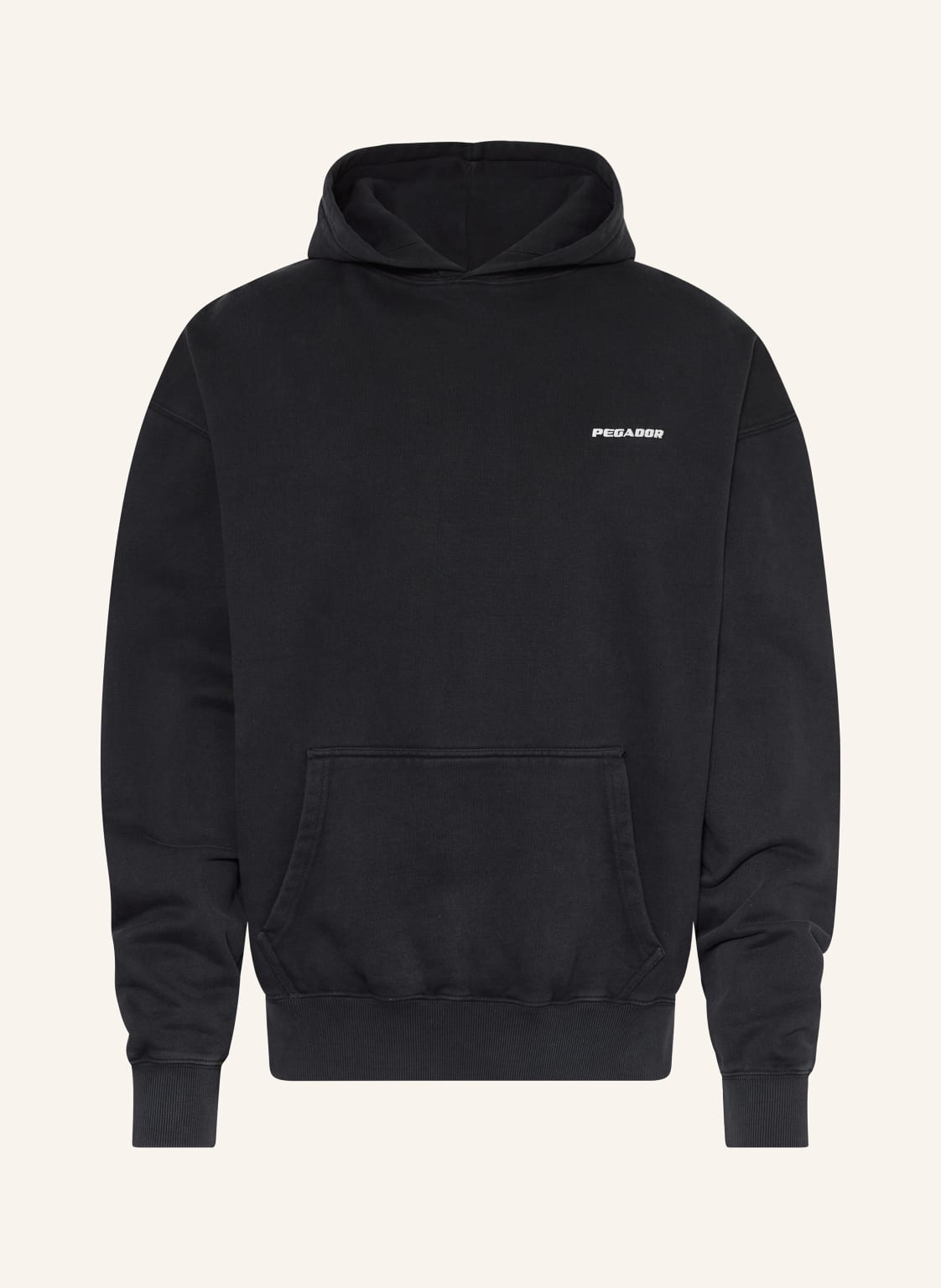 Pegador Hoodie schwarz von PEGADOR