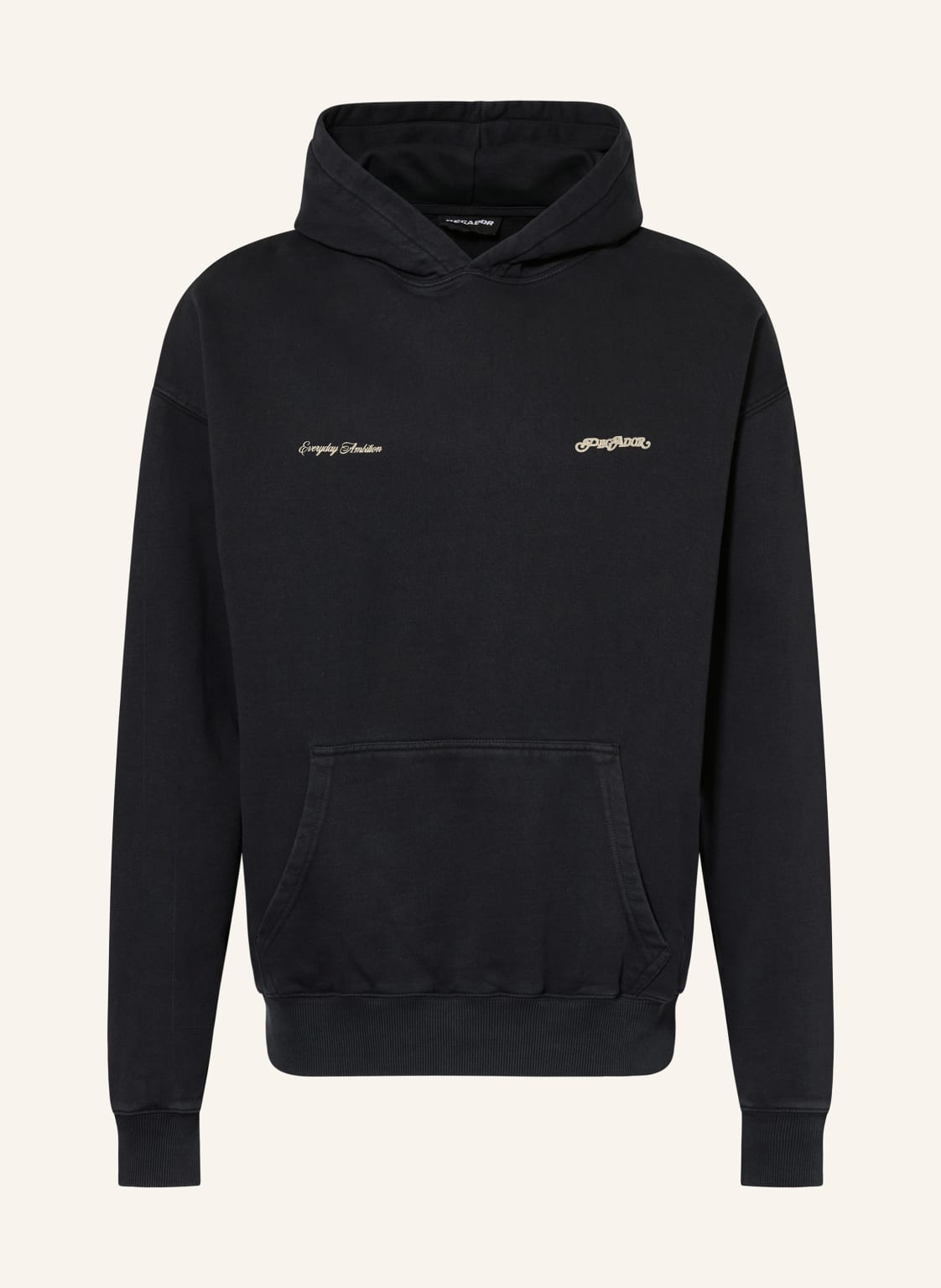 Pegador Oversized-Hoodie Ernem schwarz von PEGADOR