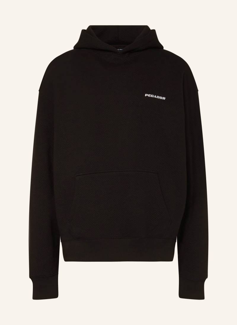 Pegador Oversized-Hoodie Tate schwarz von PEGADOR