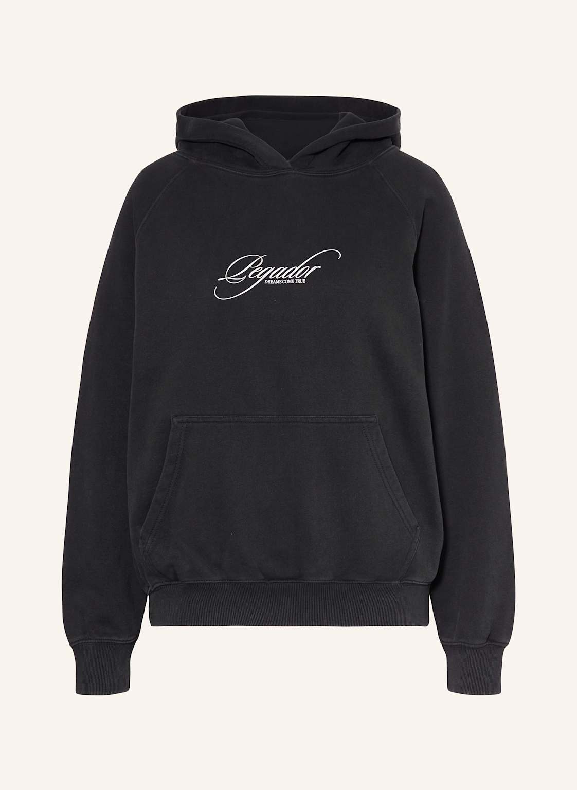Pegador Oversized-Hoodie Tessi schwarz von PEGADOR