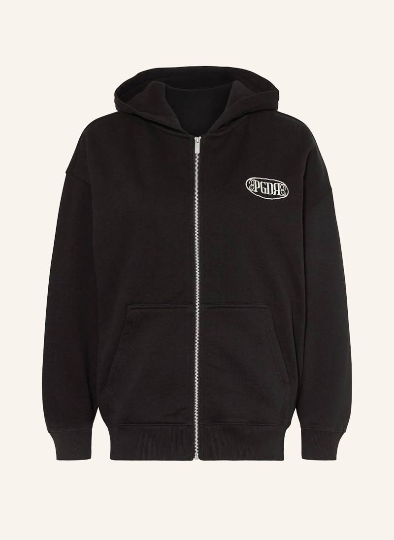Pegador Oversized-Sweatjacke Helena schwarz von PEGADOR