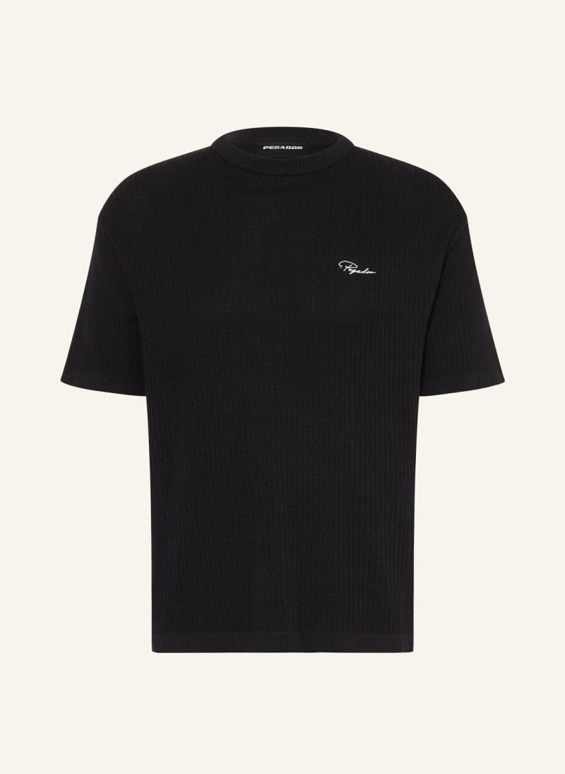 Pegador Strickshirt Signar schwarz von PEGADOR