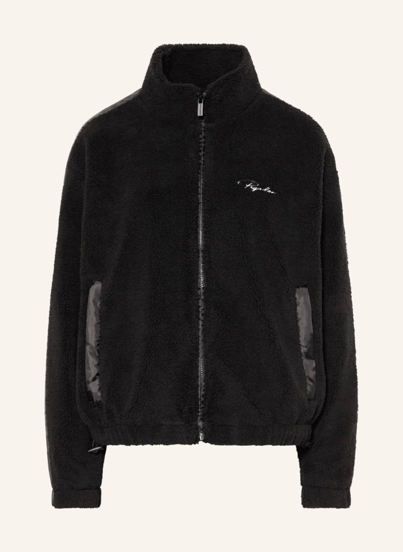 Pegador Teddyfell-Jacke Tamsin schwarz von PEGADOR