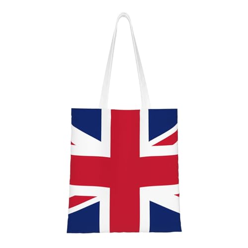 Tragetaschen mit britischer Flagge. Leichtes Segeltuch, doppelte Griffe, stilvolle Damen-Tragetasche, perfekt zum Einkaufen, für die Arbeit und den Alltag. Tragetaschen mit britischer Flagge. Leichtes Segeltuch, doppelte Griffe, stilvolle Damen-Tragetasche, perfekt zum Einkaufen, für die Arbeit und den Alltag. von PEGQCVAM