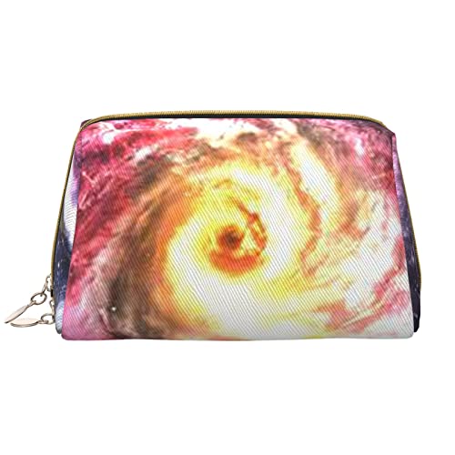 PEIXEN Cosmic Storm Make-up-Tasche, PU-Leder, Reise-Kosmetiktasche, tragbare Kulturtasche, Aufbewahrungstasche für Damen, Weiß, Einheitsgröße, weiß, Einheitsgröße von PEIXEN