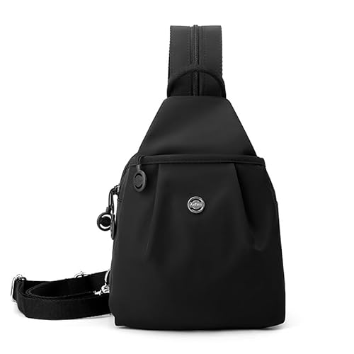 Wasserdichte Pendler Tasche-Schultertasche-Diebstahlschutz Reisetasche für College und im Freien, wasserdichte Oxford große Kapazität Cabriolet Schulter 2-Wege Pendler Tasche (Black) von PEKJDS