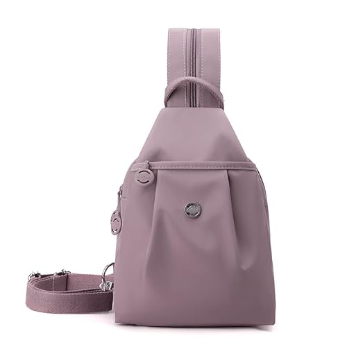Wasserdichte Pendler Tasche-Schultertasche-Diebstahlschutz Reisetasche für College und im Freien, wasserdichte Oxford große Kapazität Cabriolet Schulter 2-Wege Pendler Tasche (Purple) von PEKJDS