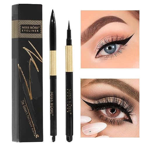 Eyeliner-Stift | Hochpigmentierter Precision Ink Eyeliner - Wischfester, langlebiger Eyeliner für Anfänger und professionelle Make-up-Künstler Pekmar von PEKMAR