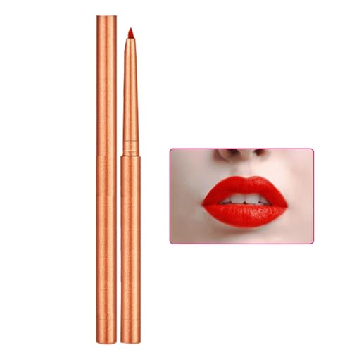 Make-up Lipliner - Matte Lipliner und Lippenstifte für Frauen - Feuchtigkeitsspendende, einziehbare Lippenstifte mit integriertem Spitzer, Lipliner-Fleck für Schwester, Mutter, Freundin Pekmar von PEKMAR