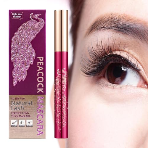 Mascara-Make-up | Wimpernverlängerungs-Mascara,4D Curly And Slender Spezialbürstenkopf mit wasserdichter und schweißfester Formel für den Pendelverkehr und den täglichen Gebrauch Pekmar von PEKMAR