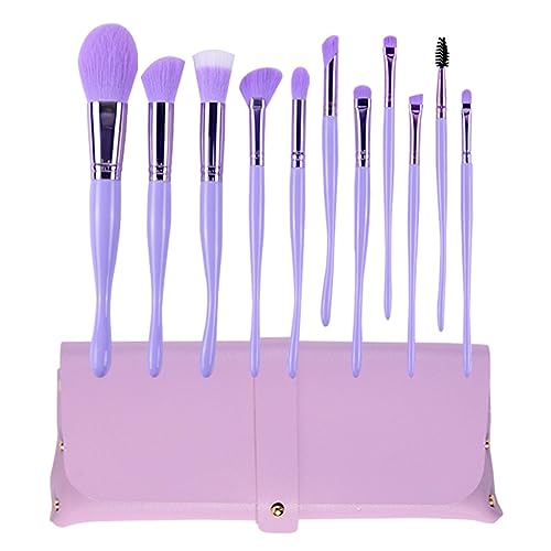 Professionelles Make-up-Pinsel-Set,Make-up-Pinsel-Set mit Etui | 11-teiliges Kosmetikpinsel-Set mit Etui, Mischpinsel-Set für Rouge, Concealer, Lidschatten, Make-up-Werkzeuge mit Reisetasche Pekmar von PEKMAR