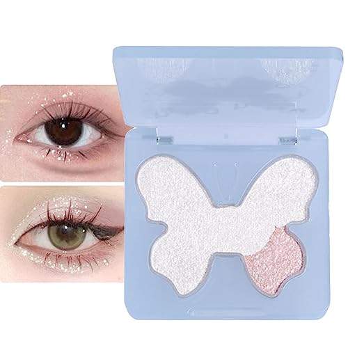 Schimmernde Lidschatten-Palette | Funkelnder Lidschatten-Glitzer | Langlebiger und mischbarer Highlighter, hochpigmentiertes feines Puder für zartes Augen-Make-up Pekmar von PEKMAR