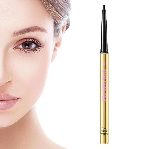 Wischfester Eyeliner | Wasserfeste, lichtbeständige Eyeliner für Augen-Make-up,6 Farben langlebiger, glatt gleitender No-Skip-Eyeliner-Stift für Anfänger und Profis Pekmar von PEKMAR