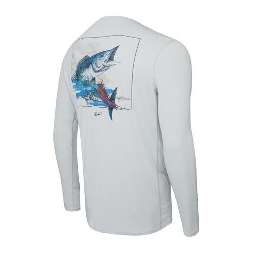 PELAGIC Apparel Herren Vaportek Goione Wahoo Angelshirt PELAGIC Apparel Herren Vaportek Goione Wahoo Angelshirt von PELAGIC