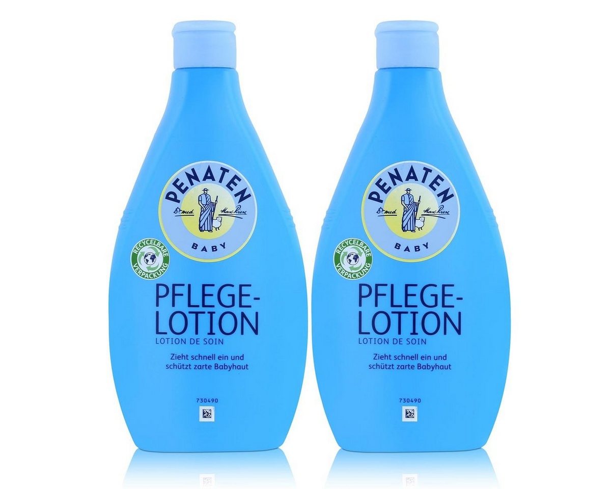 PENATEN Babypflege-Set Penaten Baby Pflegelotion 400ml - Zieht schnell ein (2er Pack) von PENATEN