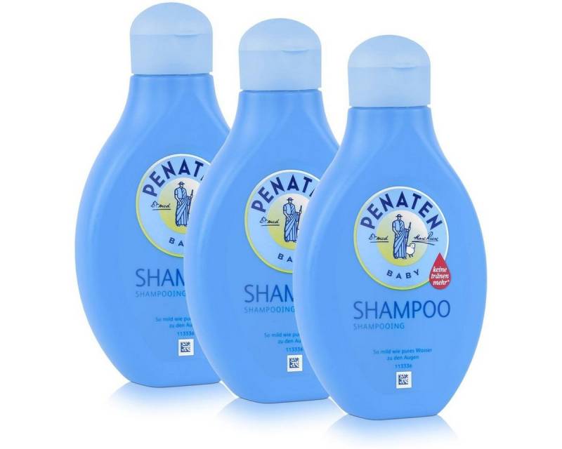 PENATEN Babypflege-Set Penaten Baby Shampoo 400ml - So mild wie pures Wasser (3er Pack) von PENATEN