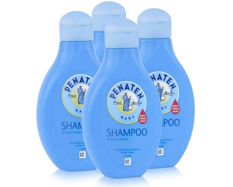 PENATEN Babypflege-Set Penaten Baby Shampoo 400ml - So mild wie pures Wasser (4er Pack) von PENATEN