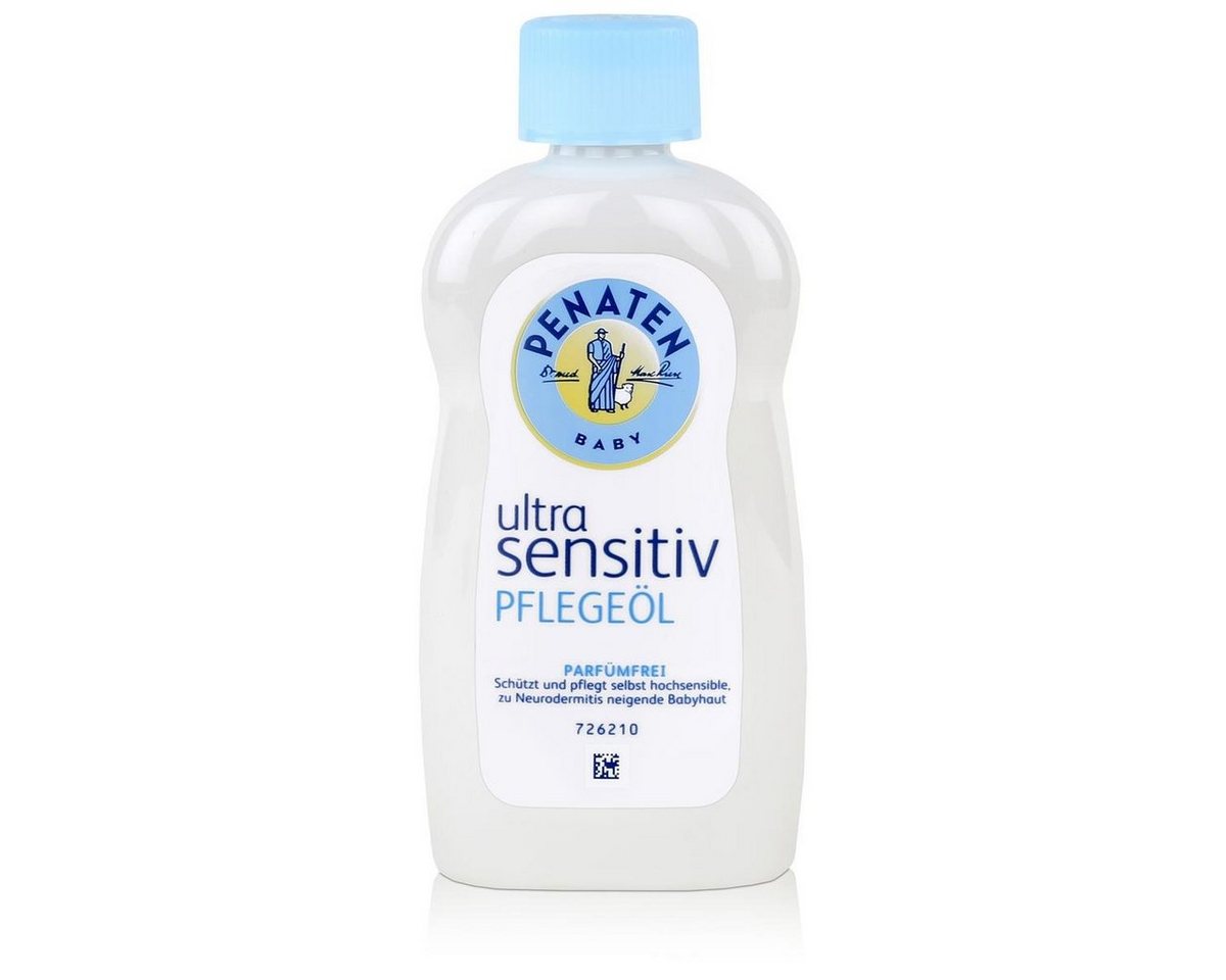 PENATEN Babypflege-Set Penaten Baby ultra sensitiv Pflegeöl 200ml - Parfümfrei (1er Pack) von PENATEN