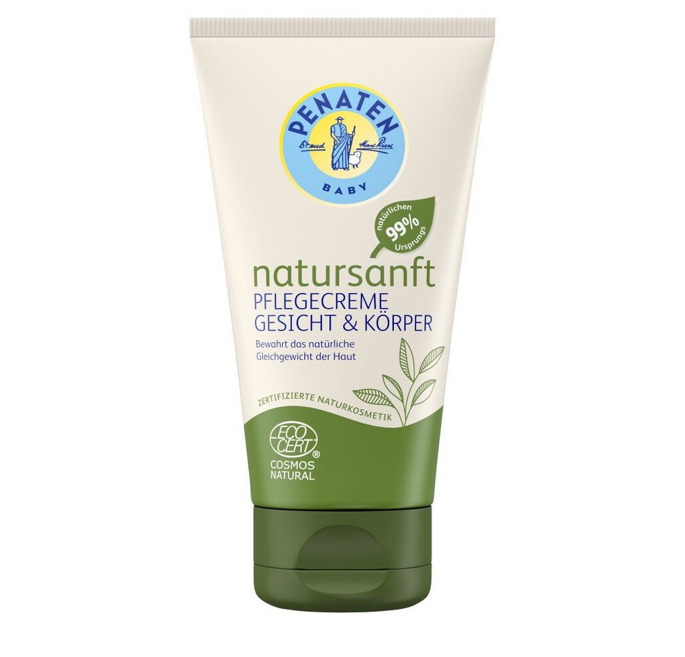 PENATEN Körperlotion Natursanft Pflegecreme für Gesicht & Körper - 75ml von PENATEN