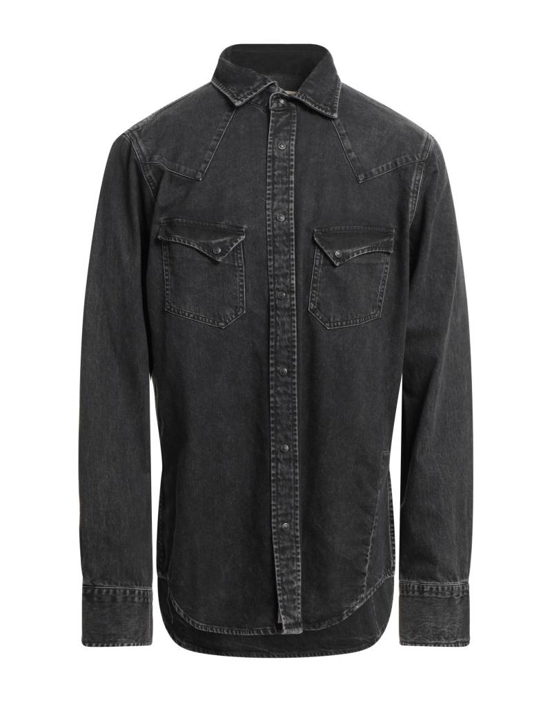 PENCE Jeanshemd Herren Braungrau von PENCE