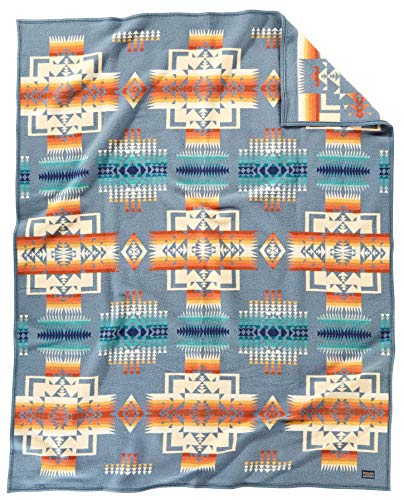 Pendleton Chief Joseph Blanket Robe Chief Joseph Slate One Size von PENDLETON