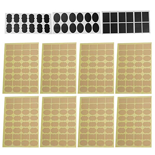 PENGQIANJU 292pcs Kleber Aufkleber -Markierungsmarke für Weinkaffeee, organisieren Sie Ihr Heimbüro, wiederverwendbares dauerhaft von PENGQIANJU