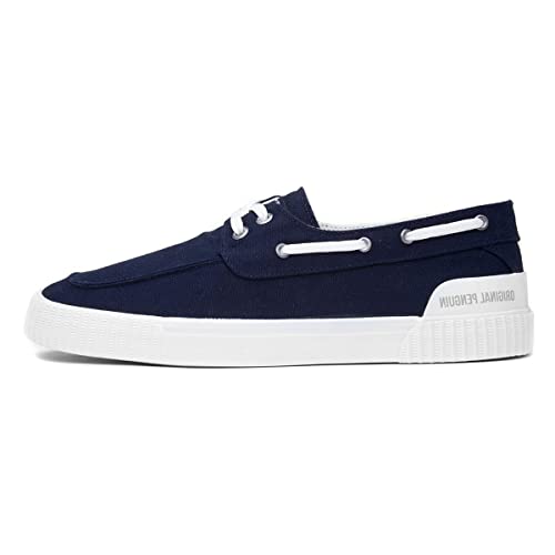 PENGUIN Herren Boatman Bootsschuhe Schuhe Blau 44 EU von Original Penguin