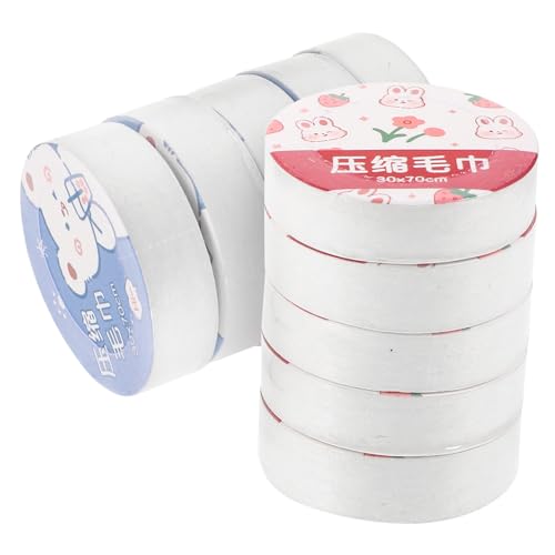 PENIKOKO 10 Stück Einweg Komprimierte Gesichtstücher Tragbare Mini Handtücher Für Reisen Outdoor Nutzung Praktisch Leicht Und Platzsparend PENIKOKO 10 Stück Einweg Komprimierte Gesichtstücher Tragbare Mini Handtücher Für Reisen Outdoor Nutzung Praktisch Leicht Und Platzsparend von PENIKOKO