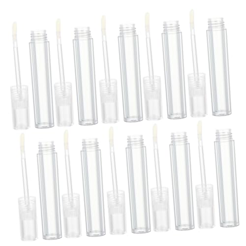 PENIKOKO 10 Stück Lippen Gloss Behälter Transparent Nachfüllbare Abs Lipgloss Tuben für DIY Lippenbalsam Leicht Kompakt Abnehmbar für Kosmetik Lip Oil Lip Liquid von PENIKOKO