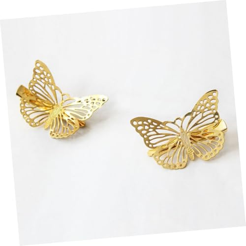 PENIKOKO 10 Stück Teiliges Goldfarbener mit Filigranem Hohlem Schmetterlingsdesign Stabile Haarklammern für Mädchen Modische Accessoires für Party Hochzeit Alltag und Geschenk PENIKOKO 10 Stück Teiliges Goldfarbener mit Filigranem Hohlem Schmetterlingsdesign Stabile Haarklammern für Mädchen Modische Accessoires für Party Hochzeit Alltag und Geschenk von PENIKOKO