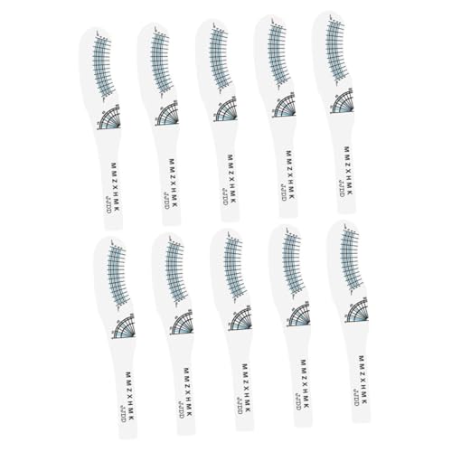 PENIKOKO 10 Stück Teiliges Wimpernlängen messwerkzeug aus Papier Präzise Lash Ruler mit Glatten Kanten Wiederverwendbar zum Messen von Wimpernlänge und Curling Einzelwimpern und Anfänger PENIKOKO 10 Stück Teiliges Wimpernlängen messwerkzeug aus Papier Präzise Lash Ruler mit Glatten Kanten Wiederverwendbar zum Messen von Wimpernlänge und Curling Einzelwimpern und Anfänger von PENIKOKO