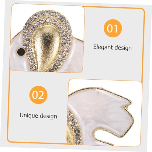 PENIKOKO 10 Stück Vintage Brosche mit Funkelnden Strasssteinen Anstecknadel im Koreanischen Stil für Damen Blazer Kleider Pullover und Jacken von PENIKOKO