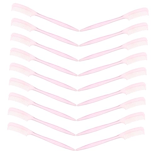 PENIKOKO 100 Stück Mini Makeup Kamm Tragbarer Augenbrauen und Wimpernkamm für Präzises Styling Mascara Clump Separator Kosmetikwerkzeug für Damen von PENIKOKO