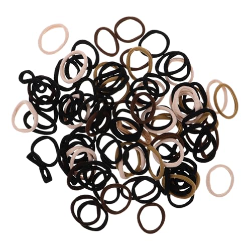 PENIKOKO 100 Stück Pack Nahtlose Hochelastische Haargummis in Milchtee Farben Schonend für Dünnes Haar Vielseitige Haarschmuck Accessoires für Damen und Mädchen Strapazierfähige Ponytail PENIKOKO 100 Stück Pack Nahtlose Hochelastische Haargummis in Milchtee Farben Schonend für Dünnes Haar Vielseitige Haarschmuck Accessoires für Damen und Mädchen Strapazierfähige Ponytail von PENIKOKO