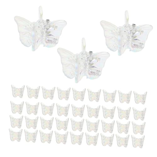 PENIKOKO 100 Stück Schmetterlingsclip Kleine Haarnadeln Mini Haarspangen Haarklammern Schmetterling Kleine Krallenklammern Damen Schmetterlings Haarklammer PENIKOKO 100 Stück Schmetterlingsclip Kleine Haarnadeln Mini Haarspangen Haarklammern Schmetterling Kleine Krallenklammern Damen Schmetterlings Haarklammer von PENIKOKO