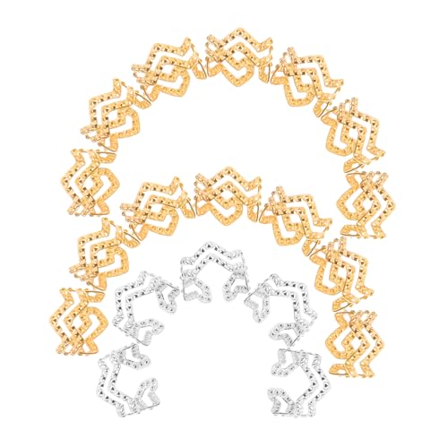 PENIKOKO 100stücke Dreadlock Schmuck Haarschmuck Für Zöpfe Und Haarperlen Für Braids Dreadlock Ringe Und Charms Für Festivals Und Besondere Anlässe von PENIKOKO