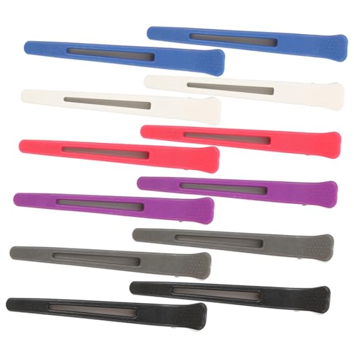 PENIKOKO 12 Stück Teiliges Alligator Haarklammern aus Leichtem Kunststoff Rutschfest und Schonend für Haartypen für Friseursalons Professionelles Styling und Damen Zufällige Farbe PENIKOKO 12 Stück Teiliges Alligator Haarklammern aus Leichtem Kunststoff Rutschfest und Schonend für Haartypen für Friseursalons Professionelles Styling und Damen Zufällige Farbe von PENIKOKO