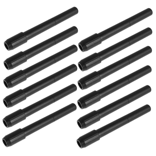 PENIKOKO 12 Stück Teiliges Augenbrauenstift-verlängerungsset mit Anti-rutsch-design Sanfter Weicher Bürste für Natürliche Präzise Konturen Passend für Anfänger und Profis Praktisches von PENIKOKO