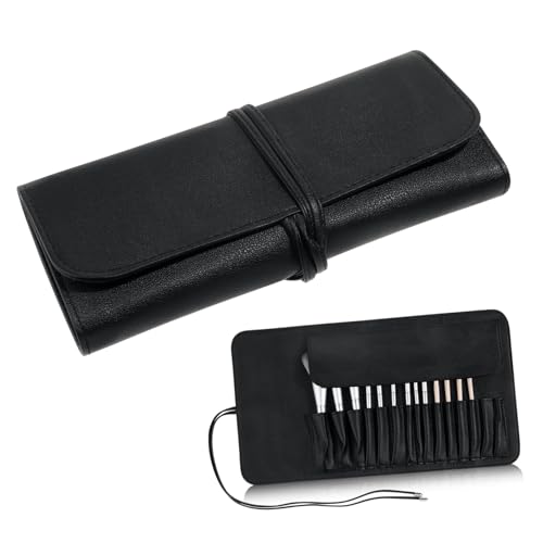 PENIKOKO 15 Stück Kosmetiktasche Damen PU Leder Makeup Aufbewahrungstasche Leicht Große Kapazität Reise Kulturtasche Für Pinsel Organizer Portable Makeup Pouch PENIKOKO 15 Stück Kosmetiktasche Damen PU Leder Makeup Aufbewahrungstasche Leicht Große Kapazität Reise Kulturtasche Für Pinsel Organizer Portable Makeup Pouch von PENIKOKO
