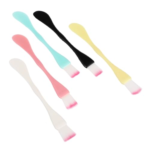 PENIKOKO 15 Stück Teiliges Double Head Applikator Pinsel aus Kunststoff Praktisches DIY Gesichtsmaske Werkzeug Doppelseitiger Hautpflege Pinsel Bunte Wiederverwendbar Zufällige Farbe von PENIKOKO