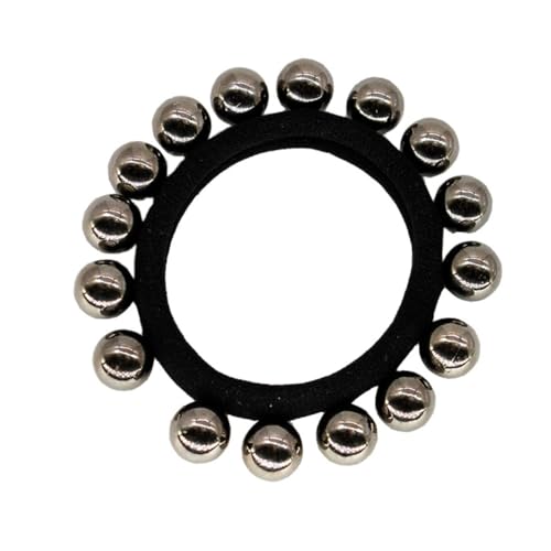 PENIKOKO 15 Stück Teiliges Perlen Haarband Handgefertigte Nahtlose Haargummis mit Perlen Elastische Ponytail Halter für Mädchen und Damen Stilvoller Haarschmuck für Alltag und Besondere von PENIKOKO