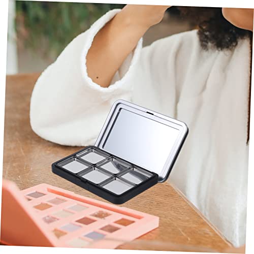PENIKOKO 2 Sätze Leere Lidschattenpalette Kompakte Make Up Aufbewahrungsbox aus Strapazierfähigem Material Vielseitig für DIY Lippenstift Blush und Lidschatten für Reisen und von PENIKOKO