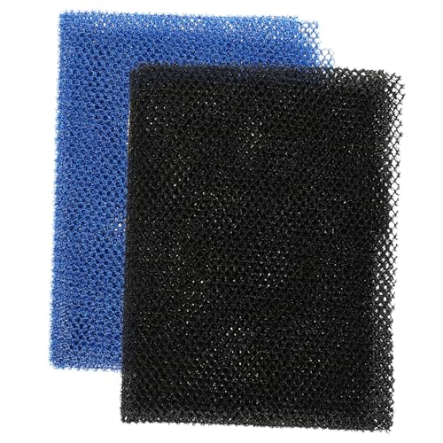 PENIKOKO 2 Stück Afrikanisches Peeling netz Langer Körperwaschlappen Hautschrubber für Rücken und Körper Praktische Hautpflege Fördert Durchblutung Stresslösend für Damen und Herren Blau von PENIKOKO