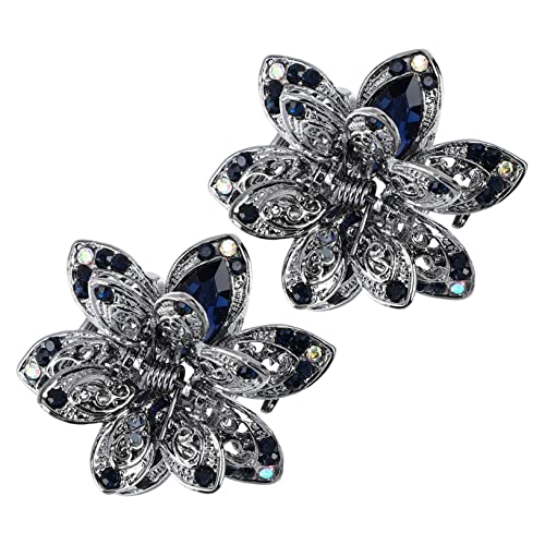 PENIKOKO 2 Stück Alloy Haarklammern mit Hohldesign Robuste Haarclips für und Mädchen für Frisuren und Tägliche Haarstylings PENIKOKO 2 Stück Alloy Haarklammern mit Hohldesign Robuste Haarclips für und Mädchen für Frisuren und Tägliche Haarstylings von PENIKOKO