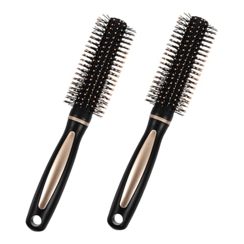 PENIKOKO 2 Stück Antistatische Haarbürste mit Massagefunktion für Trockene Haare Ergonomischer Griff Schonendes Entwirren und Formgebendes Styling für Männer und Frauen mit Locken von PENIKOKO