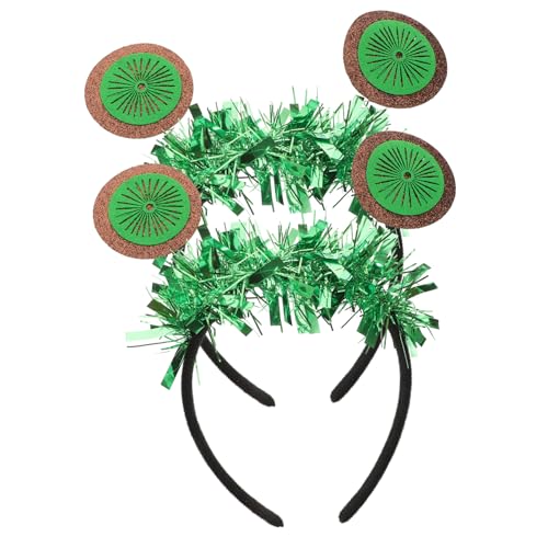 PENIKOKO 2stücke Frucht Kopfschmuck Grün Kreativ Stirnband Festival Haarreif Kopfaccessoire Einzigartige Haarmode Kleidung Zubehör Für Geburtstagsfeiern Cosplay Alltag von PENIKOKO