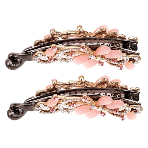 PENIKOKO 2stücke Bananenclips Haarspangen Für Frauen Haarschmuck Vielseitige Clips Für Pferdeschwanz Einfache Haarstyling-tool von PENIKOKO