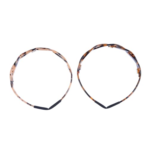 PENIKOKO 2 Stück Haarreif aus mit Gezahntem Rutsch Design Modisches Haarschmuck Accessoire für Damen und Mädchen Vielseitig Einsetzbar und Hautschonend Zufällige Farbe Zufällige Farbe von PENIKOKO