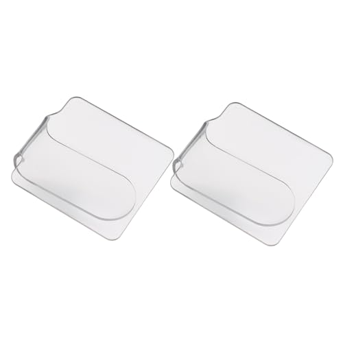 PENIKOKO 2 Stück Handheld Make Up Palette Teilig Transparent Acryl Quadratisch Leicht Tragbar für Individuelles Mischen von Lidschatten Foundation Cremes Geeignet für Professionelle von PENIKOKO